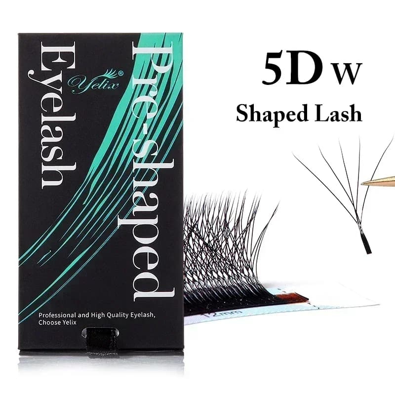 Натуральные мягкие пучки W-формы 3D-8D